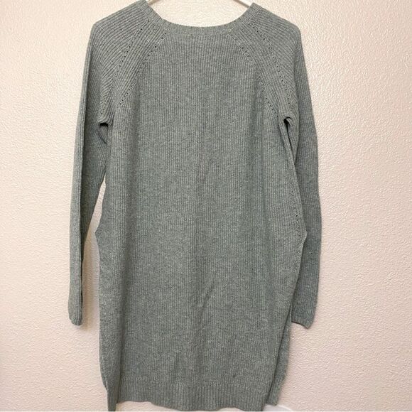 Anthropologie Moth Side Tunic coastal Pasadena Sweater dress cashmere blend XS - Picture 3 of 12